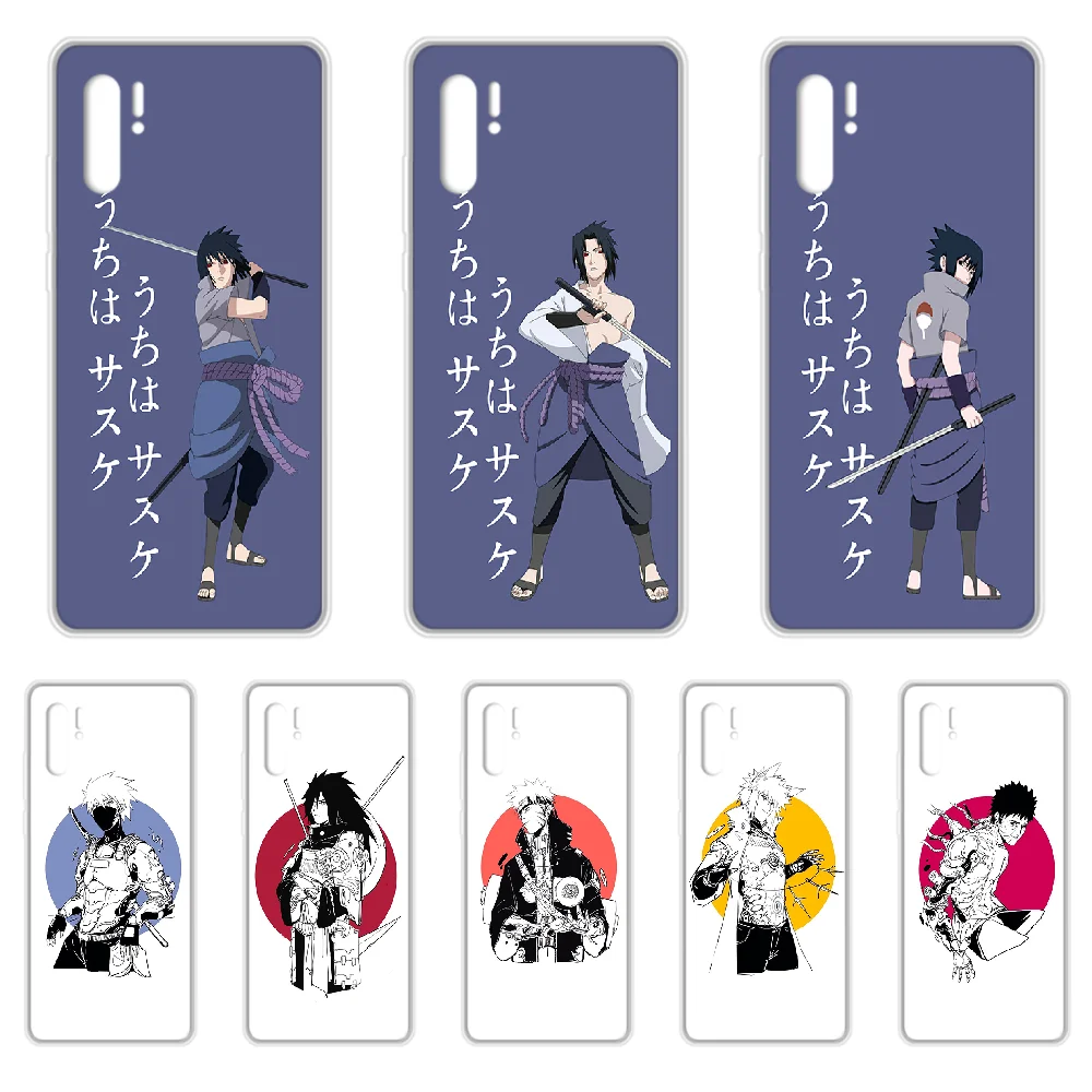 Чехол для телефона naruto Sasuke Madara чехол HUAWEI p 8 9 10 20 30 40 P pro Smart 2017 2019 Z lite прозрачный