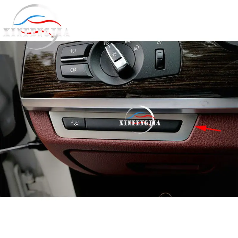 Для BMW 7 Series F01 F02 10 15 внутренняя приборная панель боковые Нижние кнопки|Лепнина для