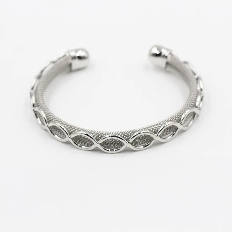 2 Цветной браслет из розового золота, ювелирные изделия, золотой и серебряный браслет для женщин,, выгодное предложение - Окраска металла: 2