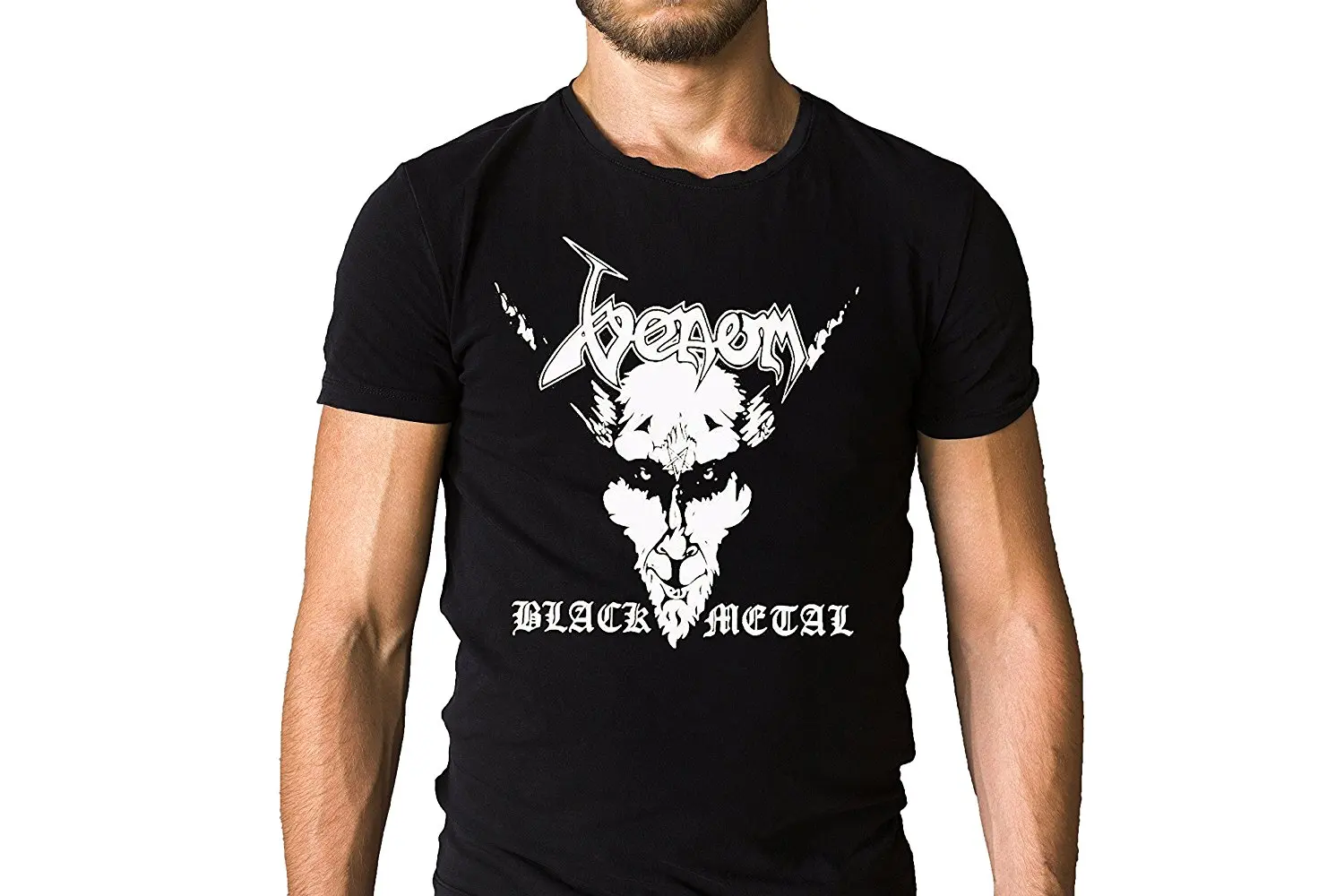 Venom английская футболка в стиле Блэк-металл сатана с логотипом металлическая