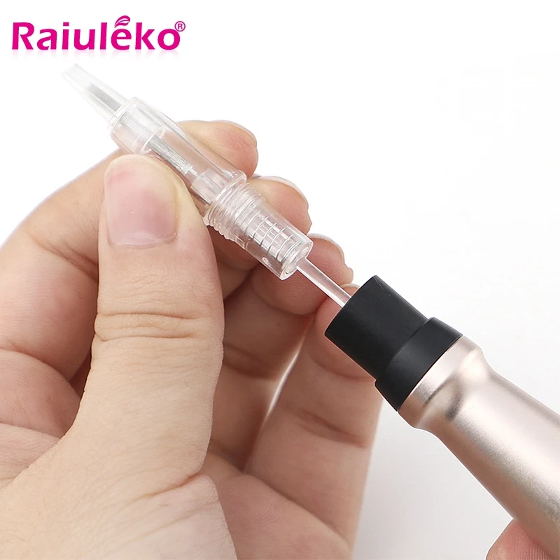 50/100 шт R1/R1 тупым/R2/R3/R5/R7/F3/F5/F7 одноразовые винт картридж игл для татуажа