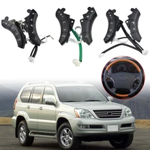 3 modelos OEM 75B037 para Toyota Highlander Land Cruiser, interruptor de controles de volante