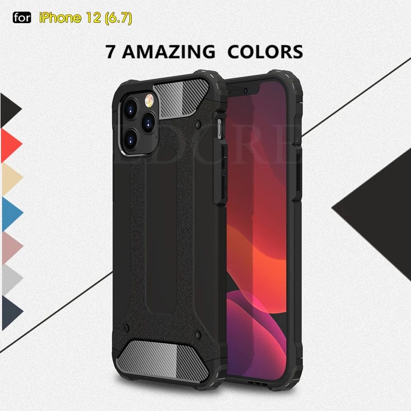 For Apple Iphone 12 Pro Max Case Hard Case For Iphone 12 Pro Max Armor Slim Rubber Case For Iphone Se 2020 Iphon 11 X Xs Max Xr Fitted Cases Aliexpress