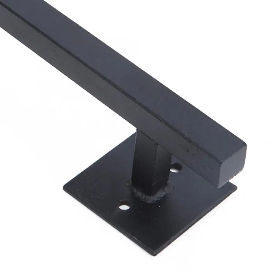 Metal Barn Sliding Door Pull Vintage Furniture Garage Handle Closet Wardrobe handles pull Black Furniture Hardware Parts