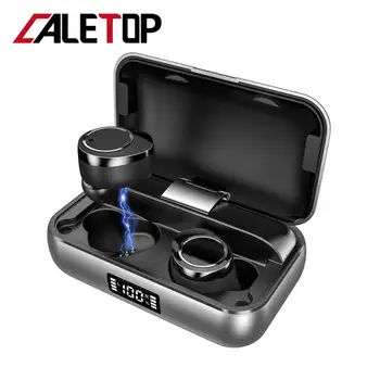 

X13 Bluetooth 5.0 Wireless Earphone Wireless Earbuds with Microphone LED Power Display 3500mAh Charging Case IPX7 Waterproof