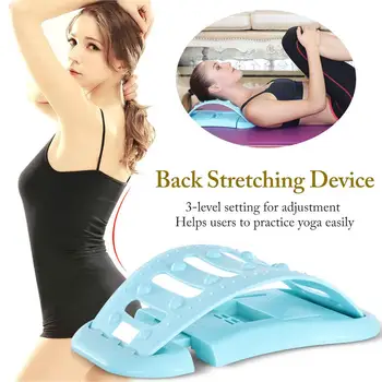 

Upgraded Version Of The Spine Aligner Back Cervical Spine Relaxer Back Stretching Device Yoga Back Stretching Device
