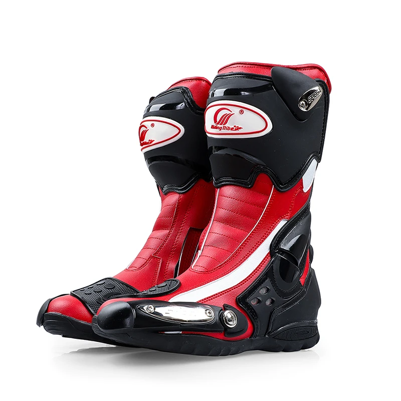 Мотоциклетная обувь унисекс Защитные ботинки для мотокросса RidingWomen Botas Moto Hombre