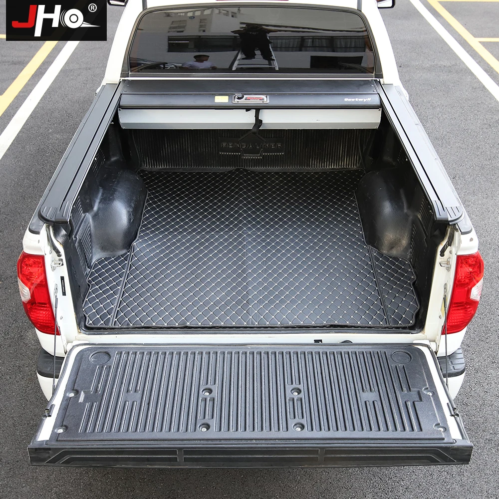 Защитный коврик JHO для грузовика Toyota Tundra 2014-2021 4-дверный экипажа кабины 2019 2018 2017 2016
