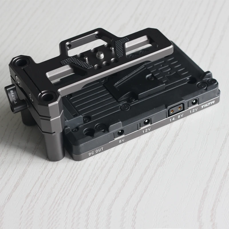 Tilta TA-BSP-V-G V-Mount батарея плита основание для BlackMagic Pocket BMPCC 6K 4K камеры