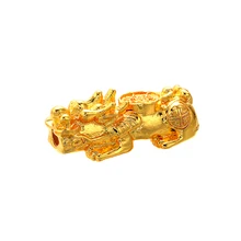 1pcs Gold  Pi Xiu Spacer Bead Lucky Charms Jewelry Making Bracelet Pendant Findings Vintage Brass DIY accessories Handmade 1pcs Gold  Pi Xiu Spacer Bead Lucky Charms Jewelry Making Bracelet Pendant Findings Vintage Brass DIY accessories Handmade