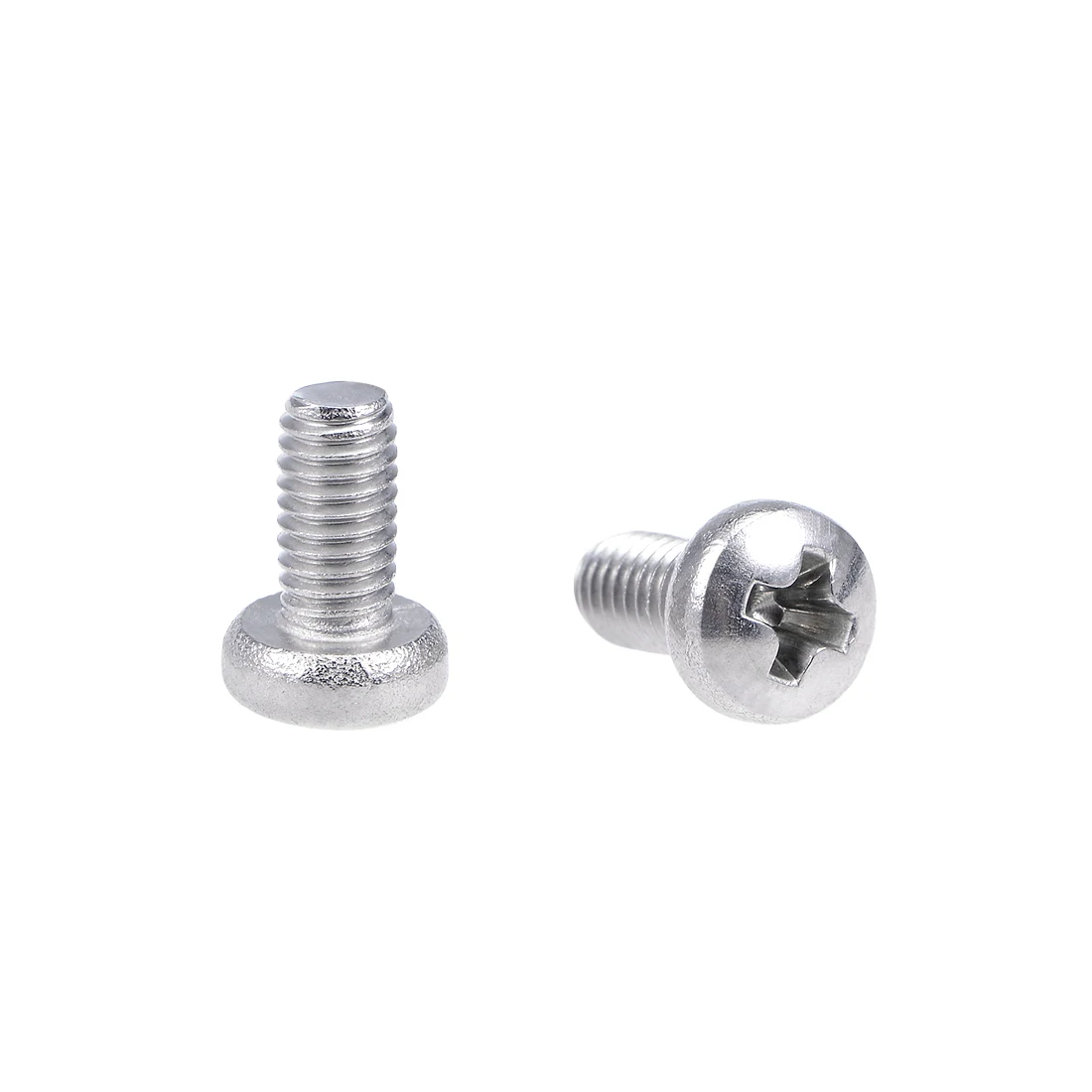 

uxcell Machine Screws Cross Head Screw 304 Stainless Steel Fasteners Bolts M3x6mm 60Pcs