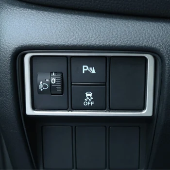 

Car accessories For Honda CRV 2017 2018 2019 Car headlights adjust decorative frame ring sequins CarStyling