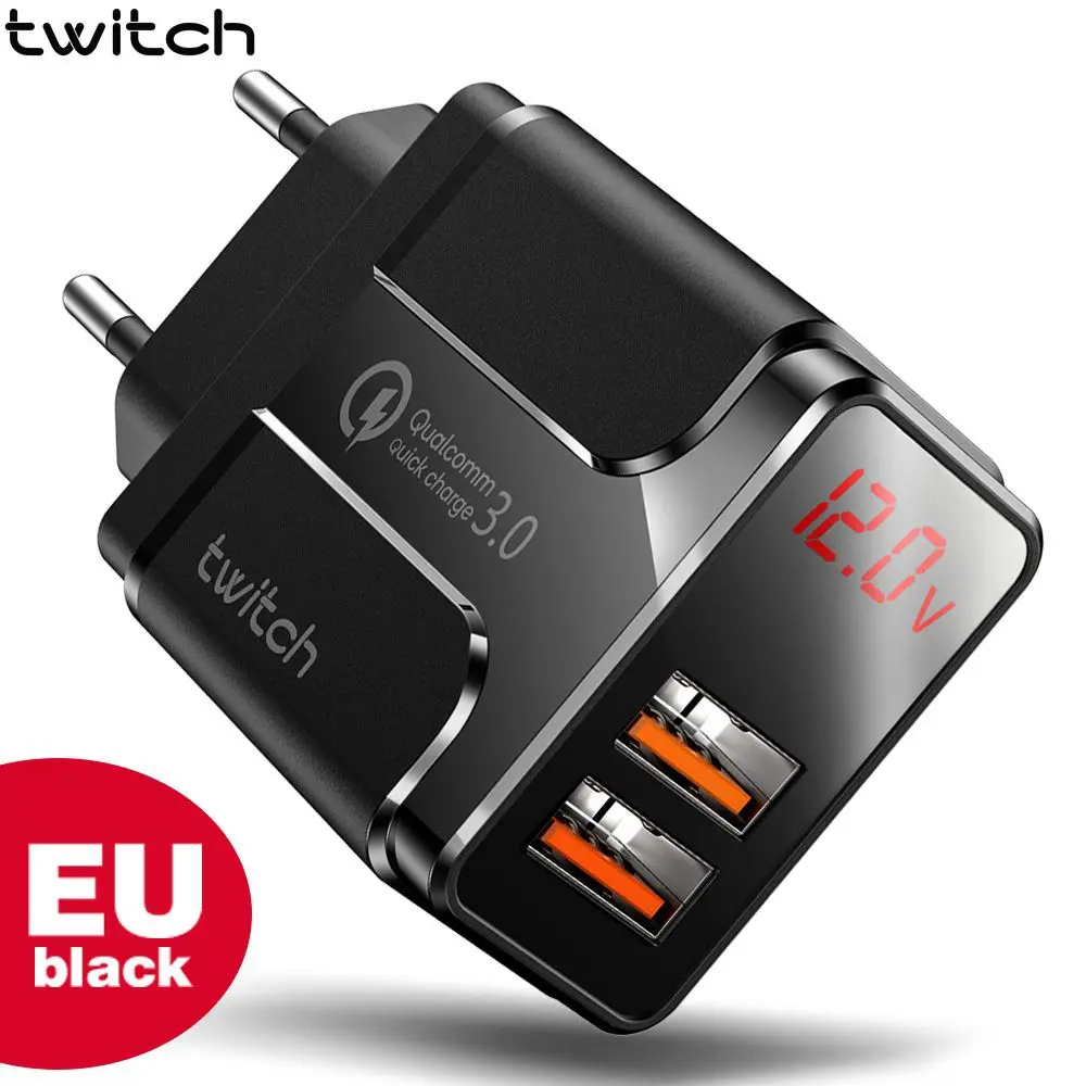 Устройство для быстрой зарядки Twitch USB 3 0 18 Вт PD3.0 PD QC3.0 QC Type C | Мобильные телефоны и