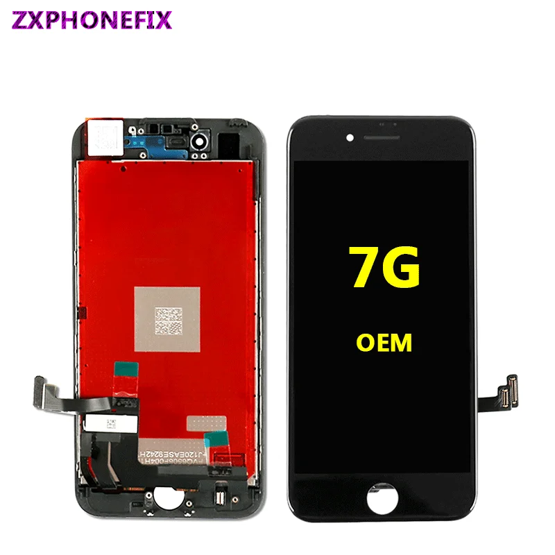 

For iPhone 7G Premium OEM LCD Screen and Assembly Replacement Glass Touch Digitizer Display Black&White color