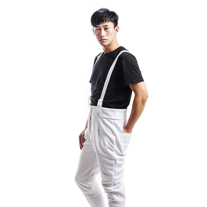 NEW Cotton unisex 350N Competition Regulation Fencing pants with suspenders 