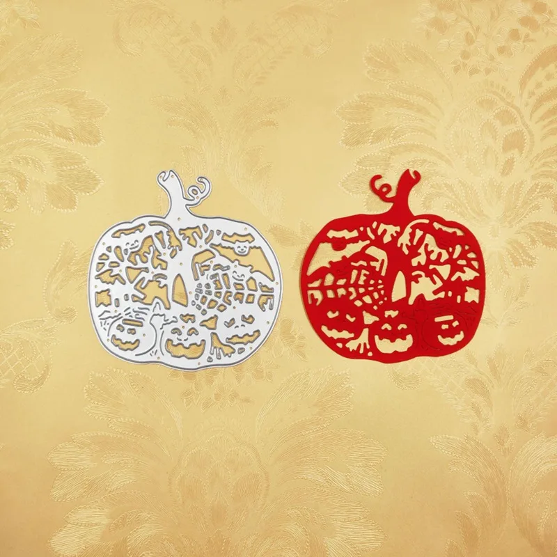 

Halloween Personality DIY Toy Pumpkin Shape Child's Gift Decoration Durable Cutting Dies Pumpkin Shape Cutting Dies .x