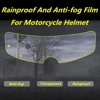 

Helmet Clear Pinlock Anti-Fog patch film Universal Motorcycle Helmet Lens Fog Resistant Films for K3 K4 AX8 LS2 HJC MT Helmets