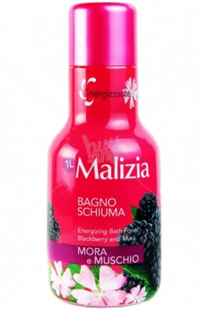 Пена для душа и ванны мускус и ежевика «Mora& muschio» Malizia, 1000 мл