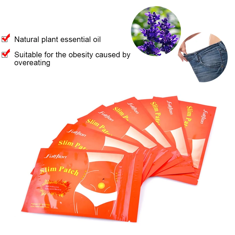 50Pcs Detox Slim Patch Herbal Adhesive Medical Plasters Magnetic Anti Cellulite Fat Burning Lose Weight D2418 3