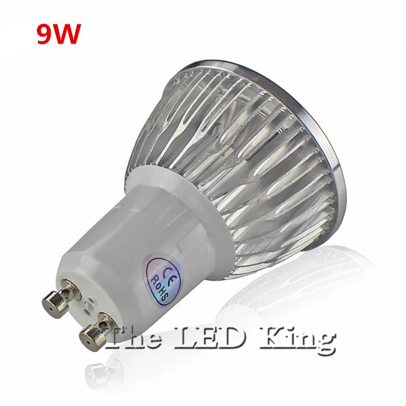 Новый высокомощный лампада СИД MR16 12V COB 9W 12W 15W Диммируемый Cob прожектор Теплый