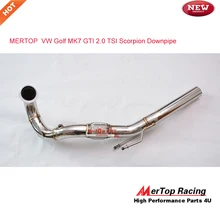 MERTOP Racing MK7 2,0 TSI Se at Le on Cupra 5F RS 5E TFSI нисходящий трубопровод 2013+ Catless
