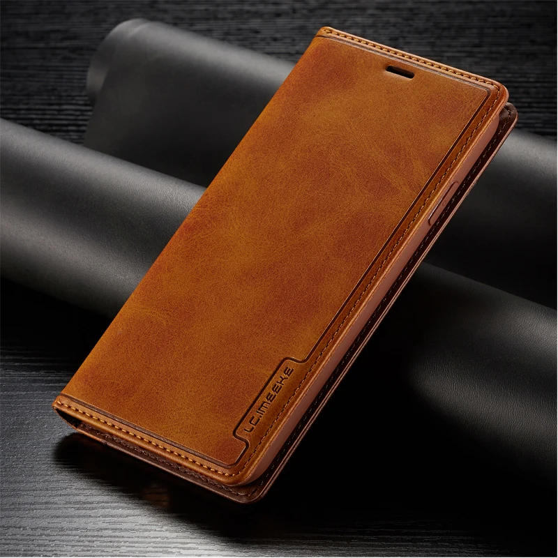 

Business Luxury Leather+Soft TPU Case For iPhone XS Max XR X Magnetic Flip Wallet Card Stand For iPhone 8 7 6 Plus Case Cover