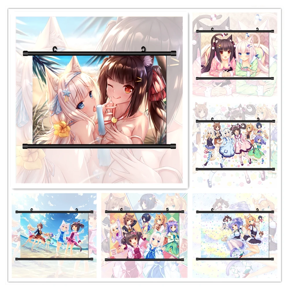Neko Para HD Print Anime Manga Wallscroll Poster 