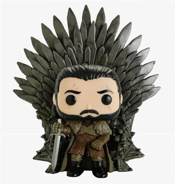 

Man pin Anime Funko Pop 72 Power Game of Thrones of Game Snow Iron Throne Edition Doll Garage Kit