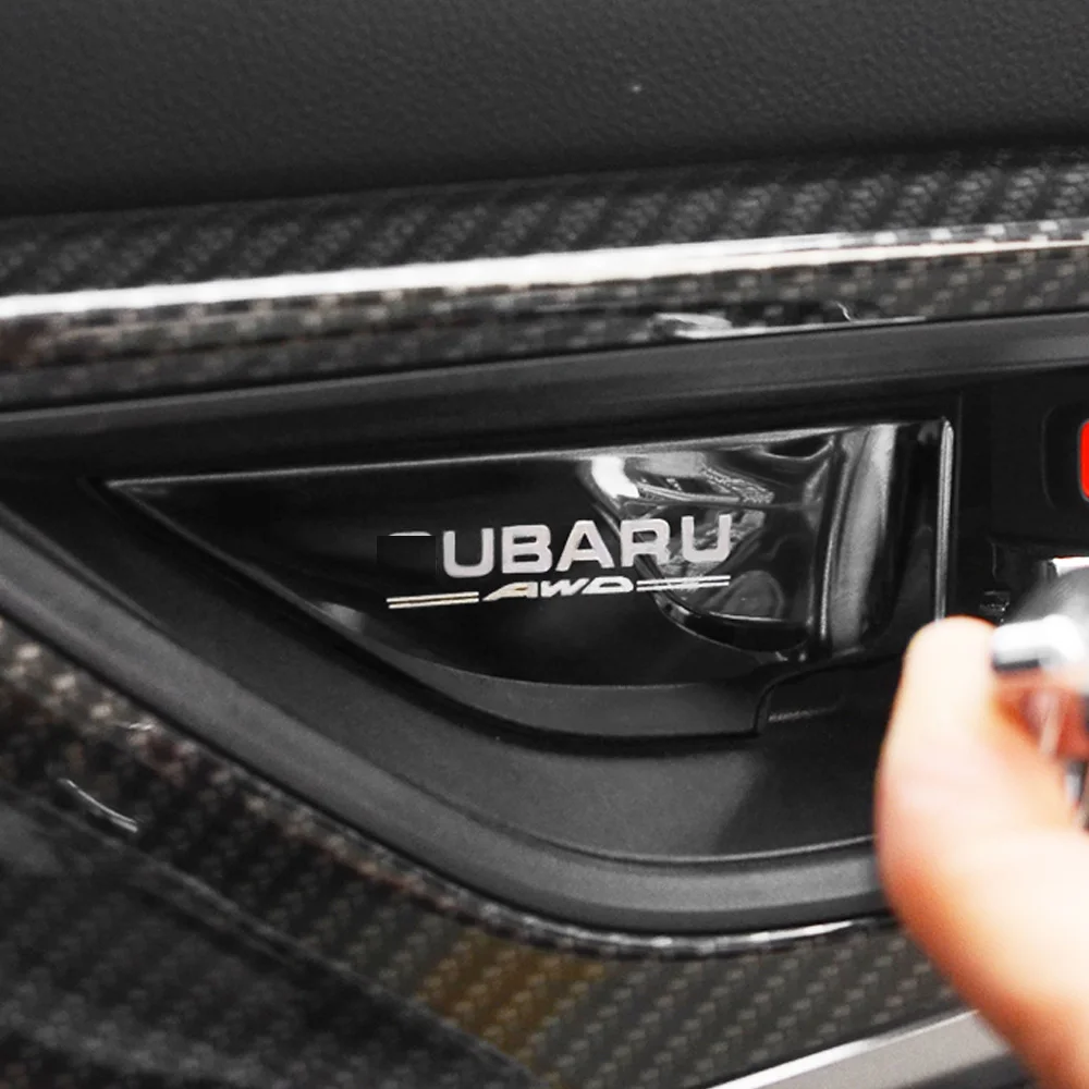 Автомобильная дверная ручка Чаша Крышка патч Накладка для Subaru Forester Subaru Xv аксессуары автомобильный Стайлинг