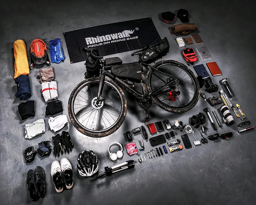 Bicycle Bag ROCKBROS Set Or 1 piece Waterproof Handlebar Pannier Bags Frame Top Tube Bag MTB Saddle Long Distance Cycling