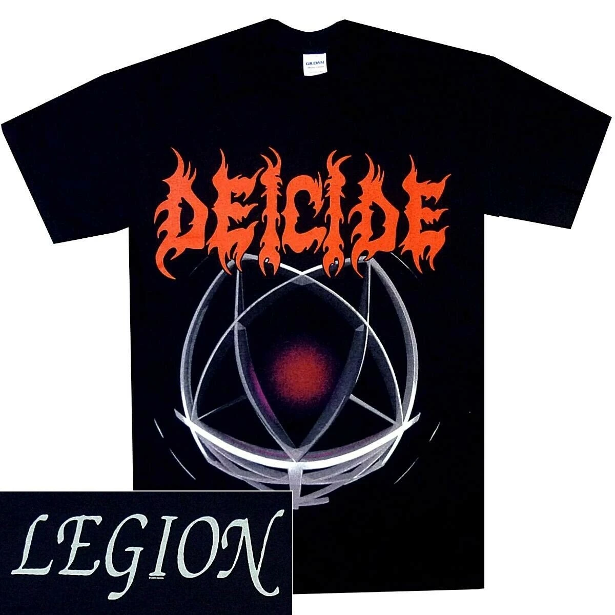 Футболка Deicide Legion размеры s m l xl Официальная футболка с металлической лентой