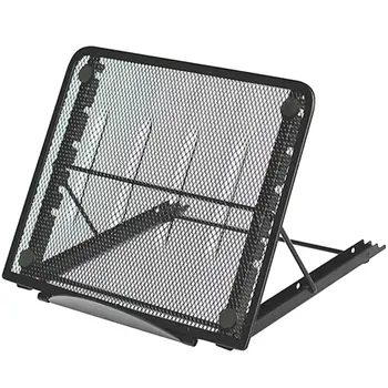 

Notebook Computer Multi Angle Desktop Computer Stand Folded Multi-function Tablet Pc Convenient Black Bracket