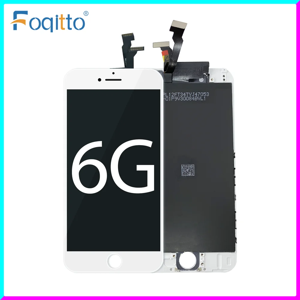 Лидер продаж сменный ЖК экран FOQITTO для iphone 6 plus 6s дигитайзер дисплея 5C