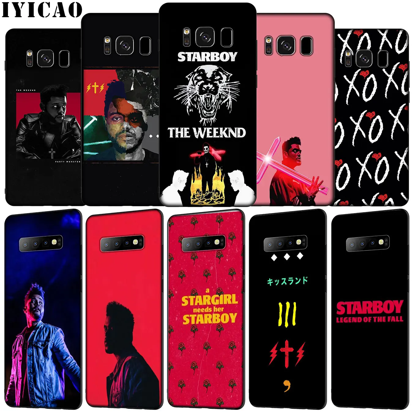 Мягкий силиконовый чехол Weeknd pop для телефона Samsung Galaxy S20 Ultra S10e S9 S8 Plus S6 S7 Edge S10 Lite |