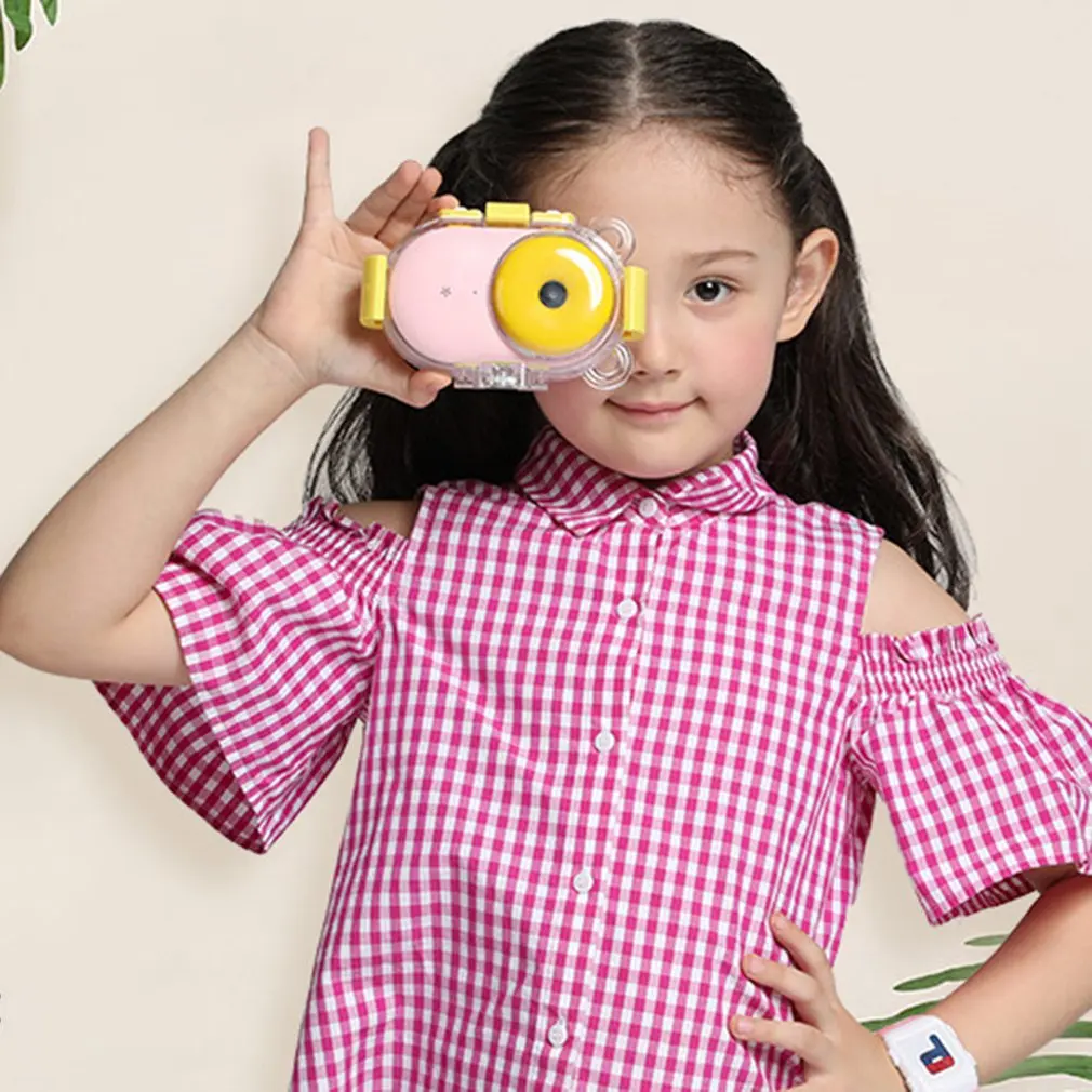 Wifi детская мини-камера DSLR цифровая камера Smile Shutter Водонепроницаемая оптическая Антивибрационная детская обучающая фотография
