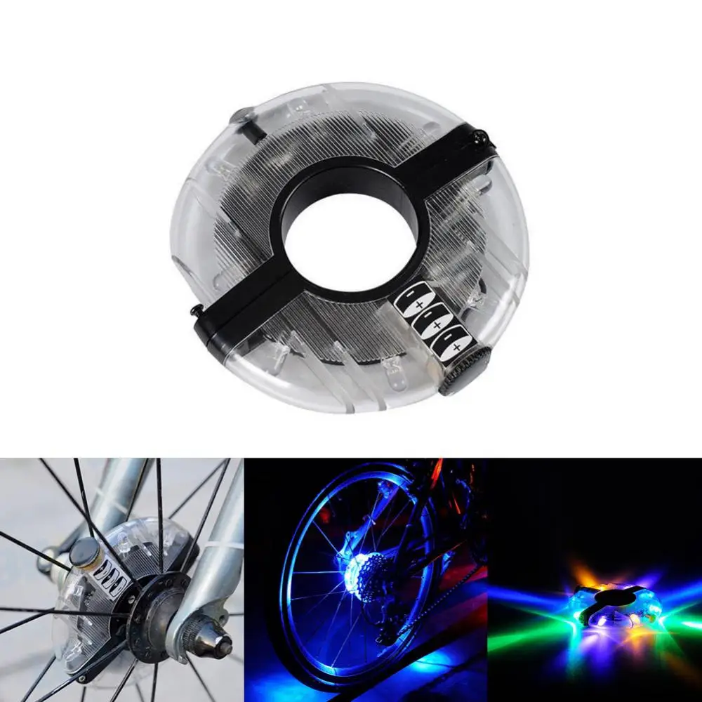

Bike Safety Warning Light Wheel Light Cycling Hub Spoke Light Waterproof LED