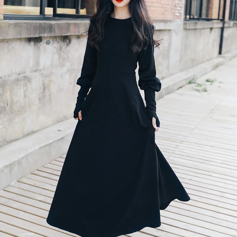XITAO Pleated Dress Fashion New Women Pullover