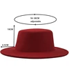 Winter Autumn Imitation Woolen Women Men Ladies Fedoras Top Jazz Hat European American Round Caps Bowler Hats Feminino Gorra ► Photo 3/6