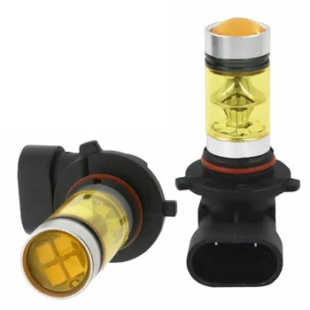 

Shockproof LED Light Lamp Bulbs Replacement Set Car 1 Pair 9006/HB4 100W 1600LM