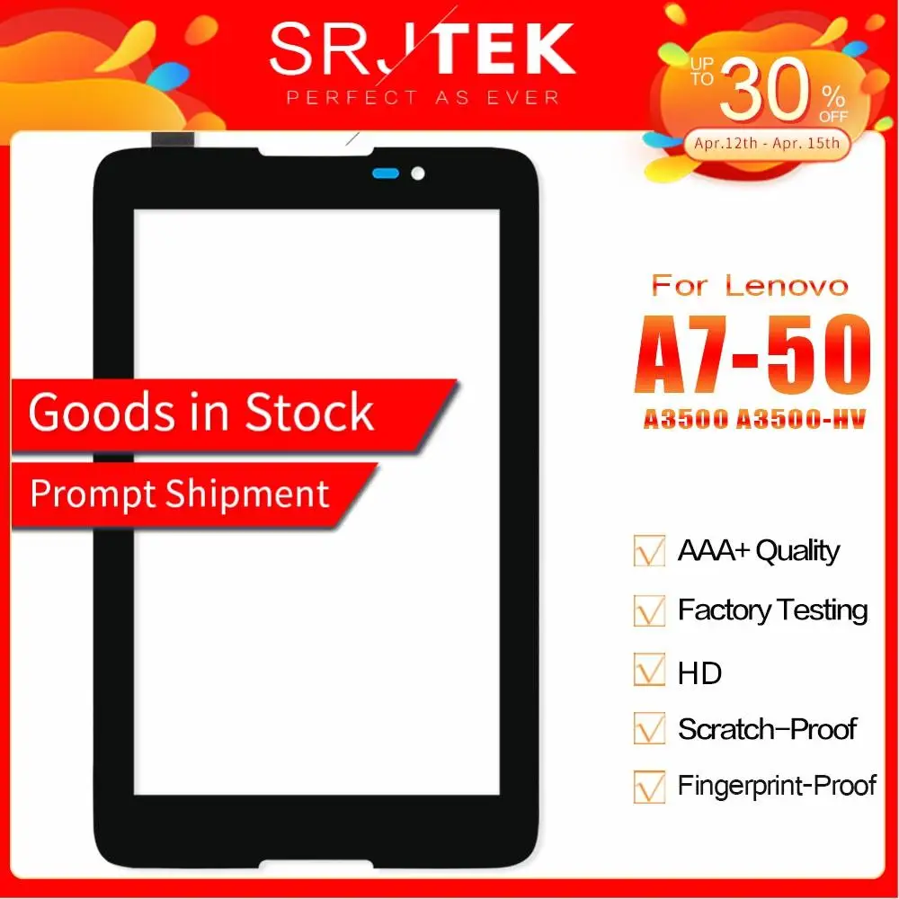 TOUCH SCREEN Majestic Tab 279 3g Per VETRO Tablet Digitizer 7,0" Nero - Foto 11