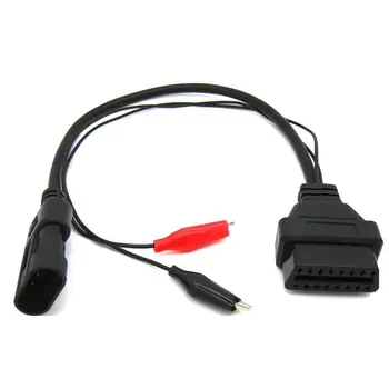 

3 Pin to 16 Pin OBD2 Adapter Connector Diagnostic Cable for Fiat Alfa Lancia