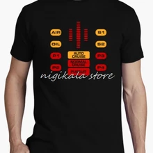 Горячая Распродажа, Летний стиль, CAMISETA EL COCHE FANTASTICO PANEL DE CONTROL KNIGHT RIDER KITT, футболка MAGLIETTA