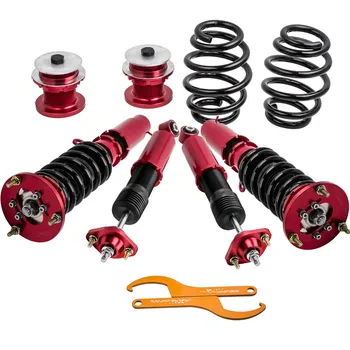 

Coilovers Suspension Shock Absorber for BMW E46 3 Series 320i 323i 323Ci 325Ci 1992-1999 Adjustable Height Sway bar Links Red