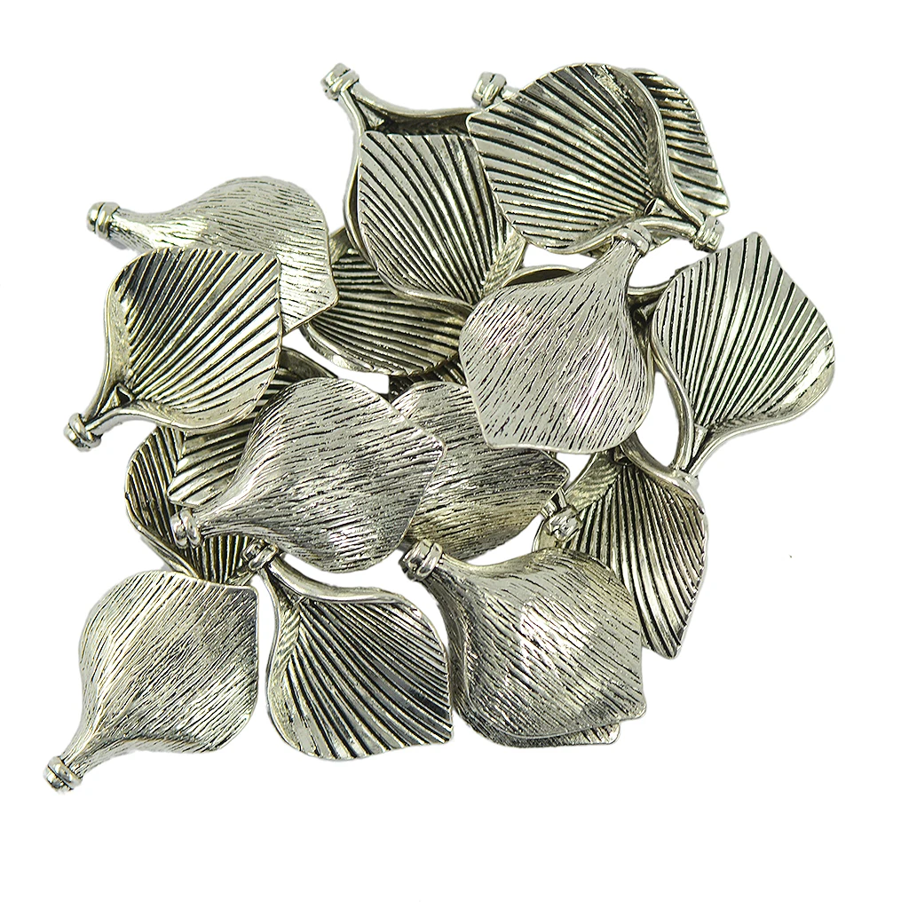 Lily Calla Flower Frame Cap Petal Charms Findings DIY Pendants Earrings Making Pack of 20Pcs