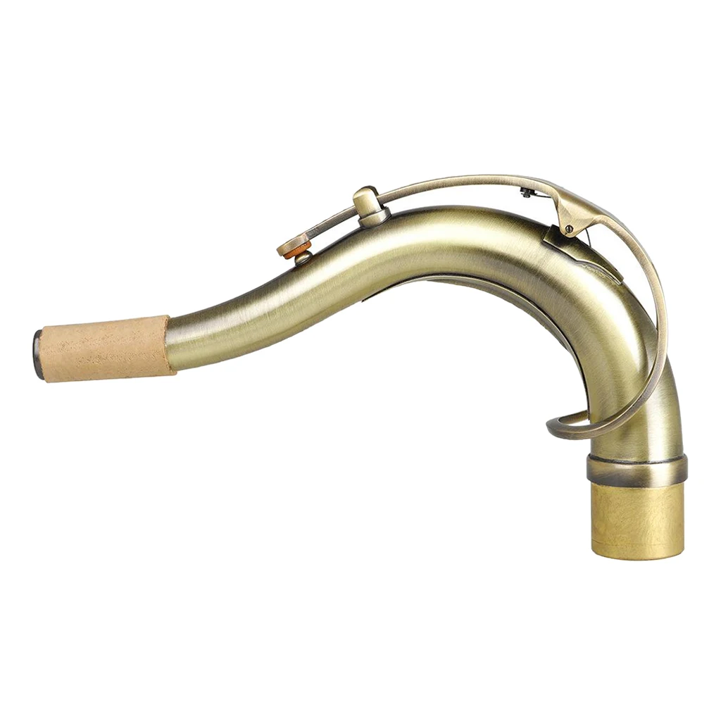 Peças de Instrumento de Sopro Substituição para Tenor Pescoço Saxofone Latão Tenor Dobrar Bronze 27mm Sax - Image 3