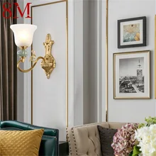 Applique murale LED en céramique, 8M, Design de luxe moderne, éclairage d'intérieur, chambre à coucher, couloir