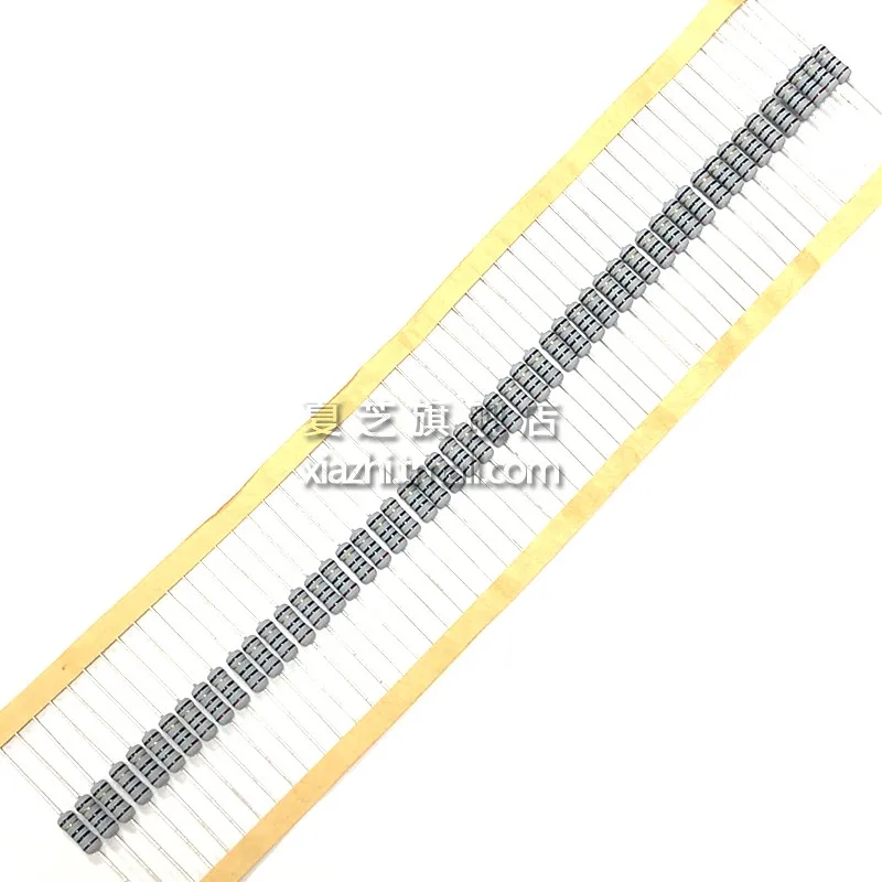 Wirewound Resistor 50pcs 1W Wire-wound Fuse Resistance Accuracy 5% 10 20 22 33 39 47 51 56 68 100 Ohm Wire Wound Resistor 10R 20R 22R 33R 39R 47R