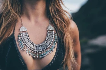 

Bohemian Style Long Multiple Layers Necklace Tassel Necklace for Women Fashion Jewelry Excellent Gift