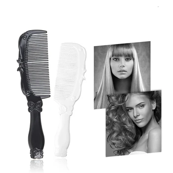 

Small Comb Detangle Hair Comb Handle Detangling Hairbrush Loop Brushes Professional Salon Cute Hair Styling Tools