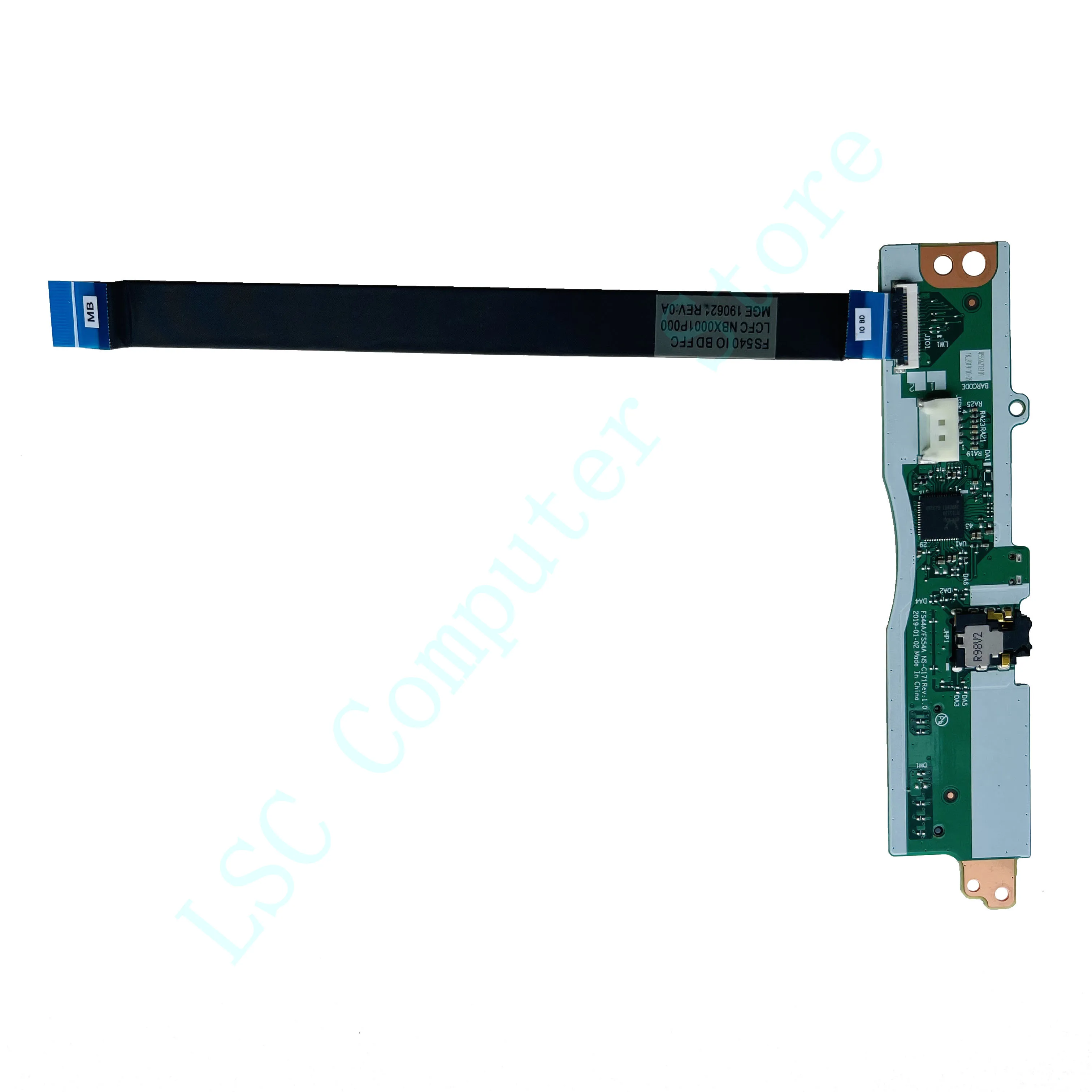 Input Output Audio Power Button SD Card Reader Board Cable LSC for Lenovo S145-15AST 340C-15 FRU 5C50S24931 NBX0001P010 NS-C171